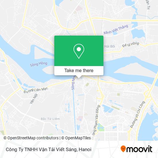 Công Ty TNHH Vận Tải Viết Sáng map