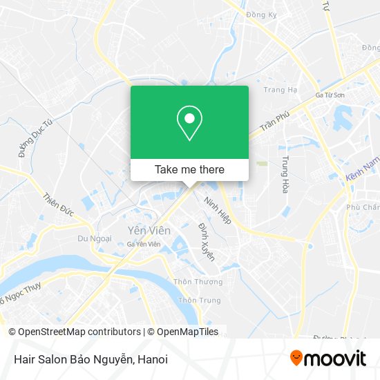 Hair Salon Bảo Nguyễn map