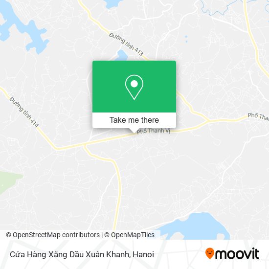 Cửa Hàng Xăng Dầu Xuân Khanh map