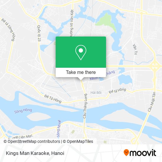 Kings Man Karaoke map
