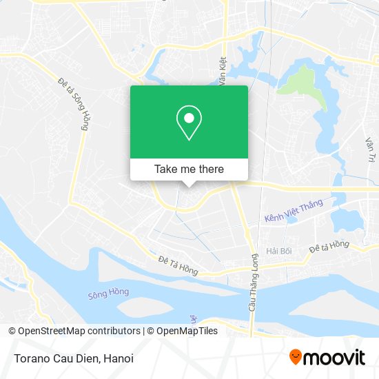 Torano Cau Dien map