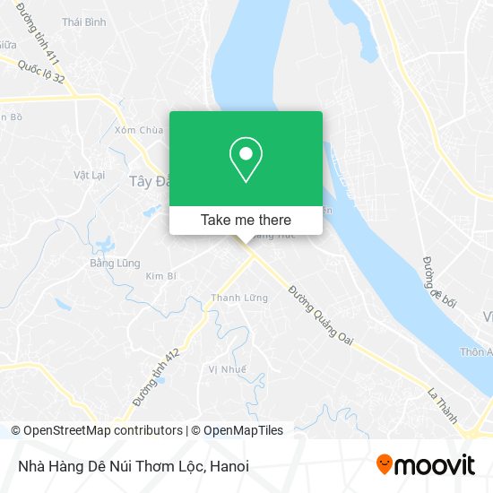 Nhà Hàng Dê Núi Thơm Lộc map