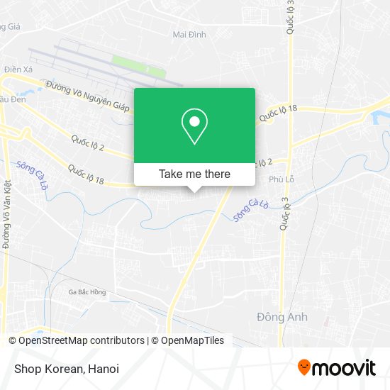 Shop Korean map