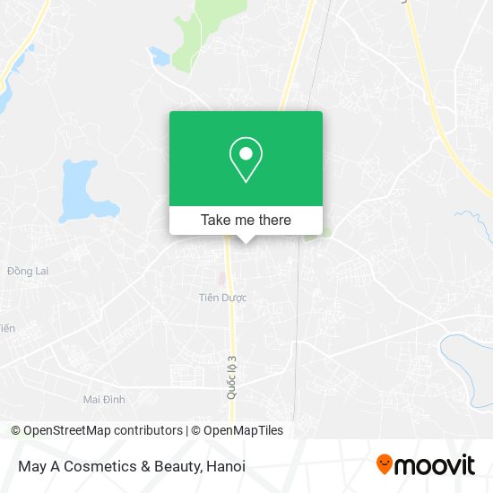 May A Cosmetics & Beauty map