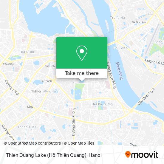 Thien Quang Lake (Hồ Thiền Quang) map
