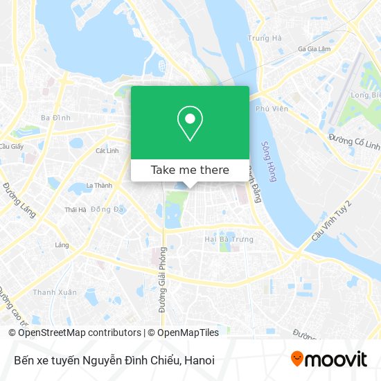 Bến xe tuyến Nguyễn Đình Chiểu map