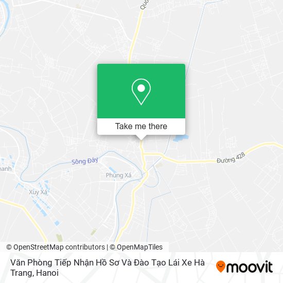 Văn Phòng Tiếp Nhận Hồ Sơ Và Đào Tạo Lái Xe Hà Trang map