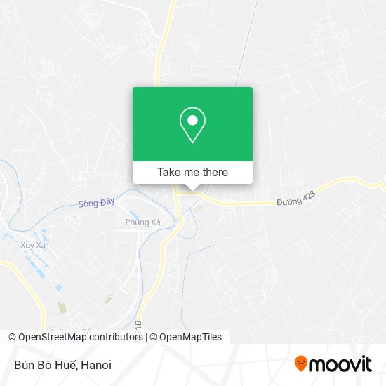 Bún Bò Huế map