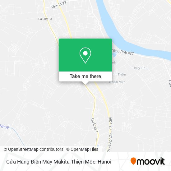 Cửa Hàng Điện Máy Makita Thiện Mộc map