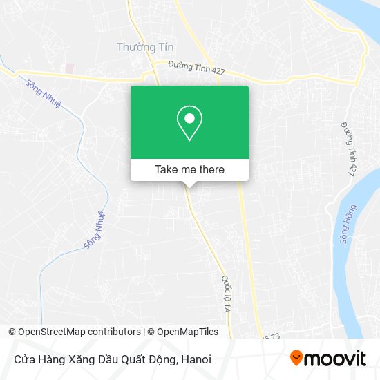 Cửa Hàng Xăng Dầu Quất Động map