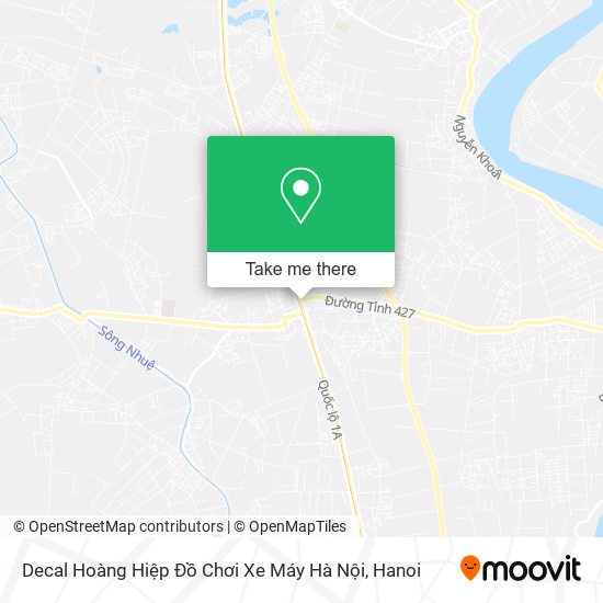 Decal Hoàng Hiệp Đồ Chơi Xe Máy Hà Nội map