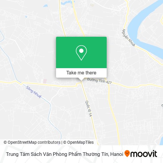 Trung Tâm Sách Văn Phòng Phẩm Thường Tín map