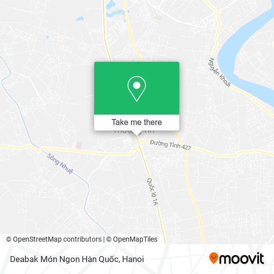 Deabak Món Ngon Hàn Quốc map
