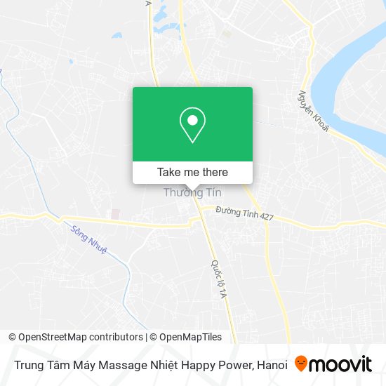 Trung Tâm Máy Massage Nhiệt Happy Power map