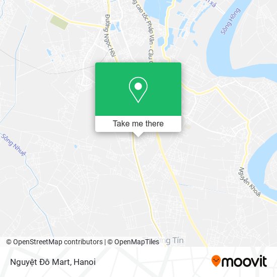 Nguyệt Đô Mart map