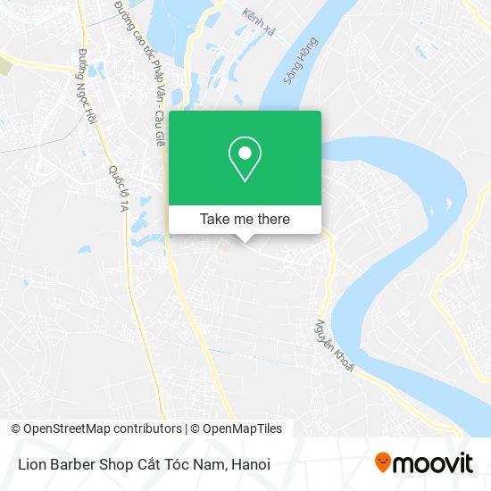 Lion Barber Shop Cắt Tóc Nam map