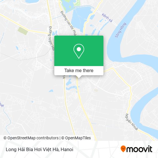 Long Hải Bia Hơi Việt Hà map