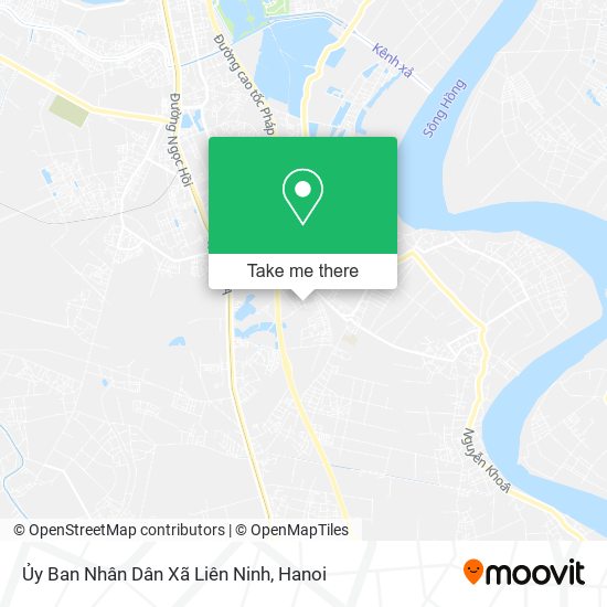 Ủy Ban Nhân Dân Xã Liên Ninh map