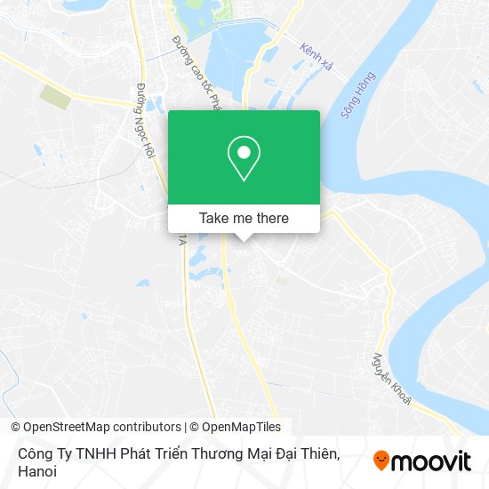Công Ty TNHH Phát Triển Thương Mại Đại Thiên map
