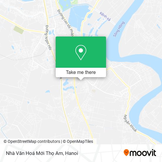 Nhà Văn Hoá Mới Thọ Am map