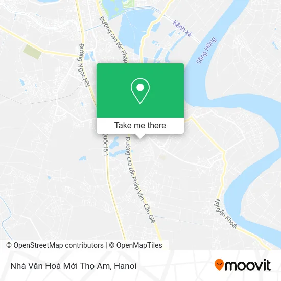 Nhà Văn Hoá Mới Thọ Am map
