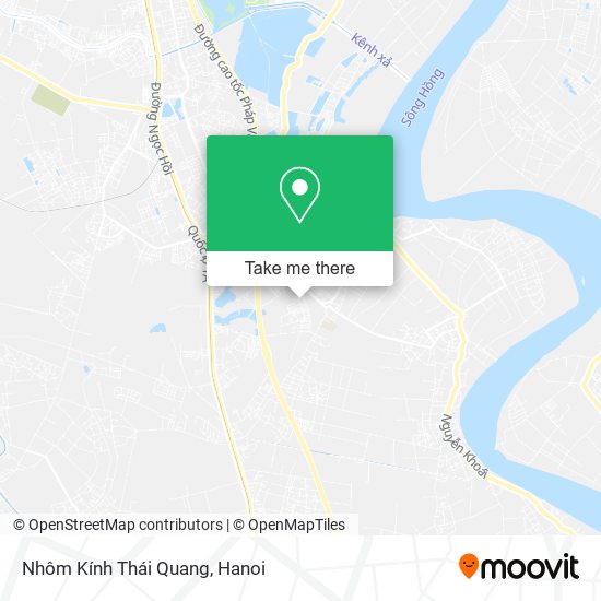 Nhôm Kính Thái Quang map
