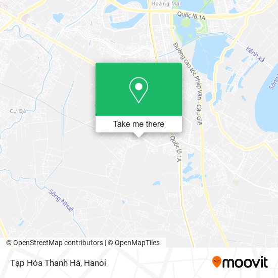 Tạp Hóa Thanh Hà map