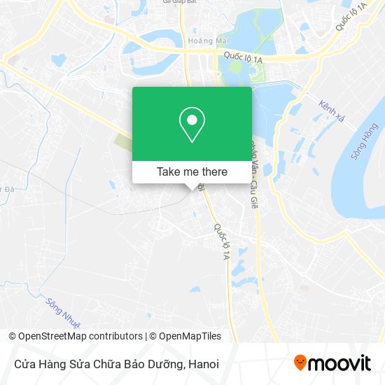 Cửa Hàng Sửa Chữa Bảo Dưỡng map