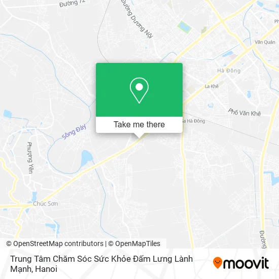 Trung Tâm Chăm Sóc Sức Khỏe Đấm Lưng Lành Mạnh map