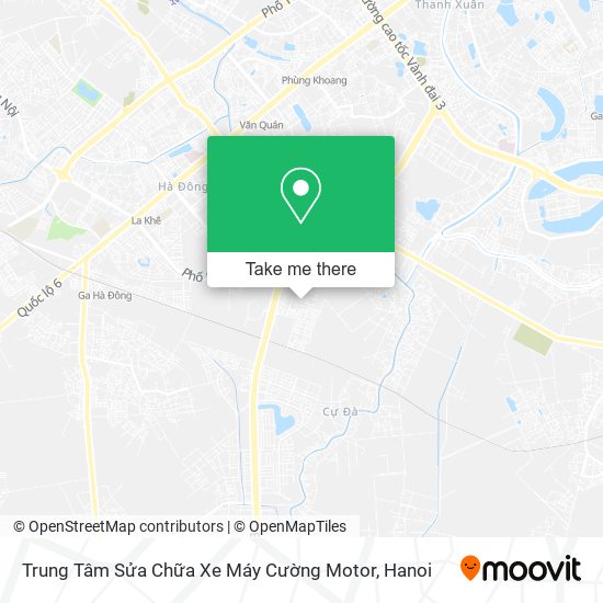 Trung Tâm Sửa Chữa Xe Máy Cường Motor map