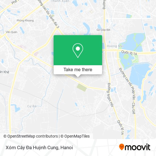 Xóm Cây Đa Huỳnh Cung map