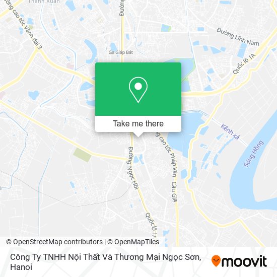 Công Ty TNHH Nội Thất Và Thương Mại Ngọc Sơn map