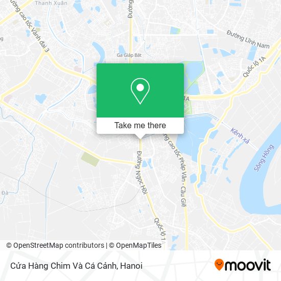 Cửa Hàng Chim Và Cá Cảnh map