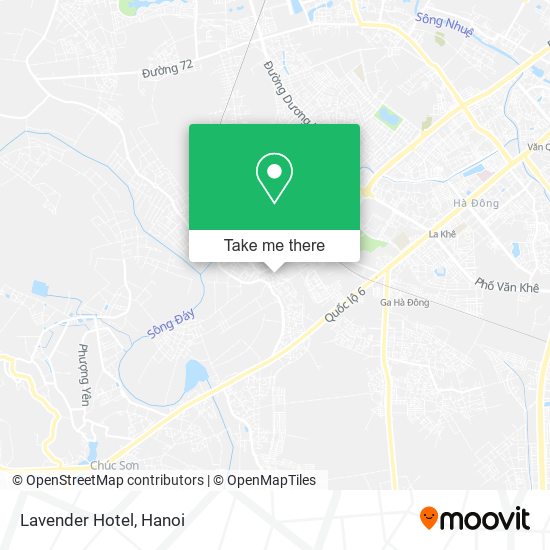 Lavender Hotel map
