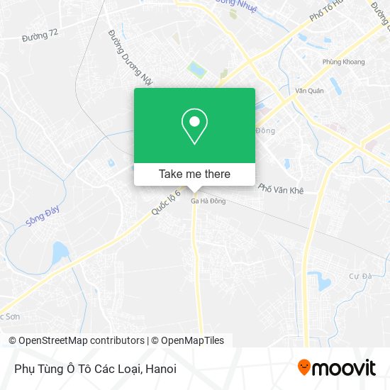 Phụ Tùng Ô Tô Các Loại map