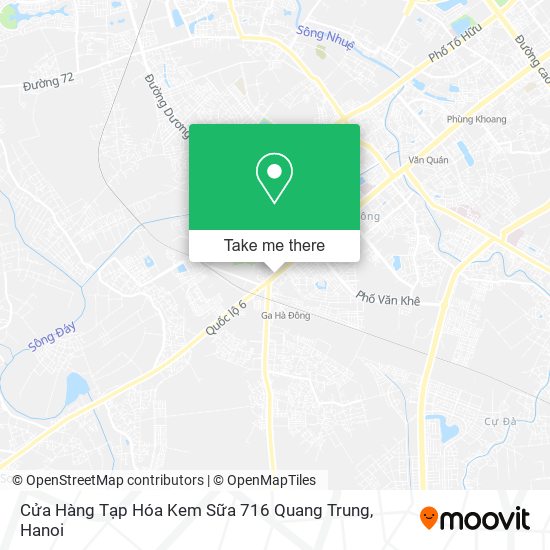 Cửa Hàng Tạp Hóa Kem Sữa 716 Quang Trung map