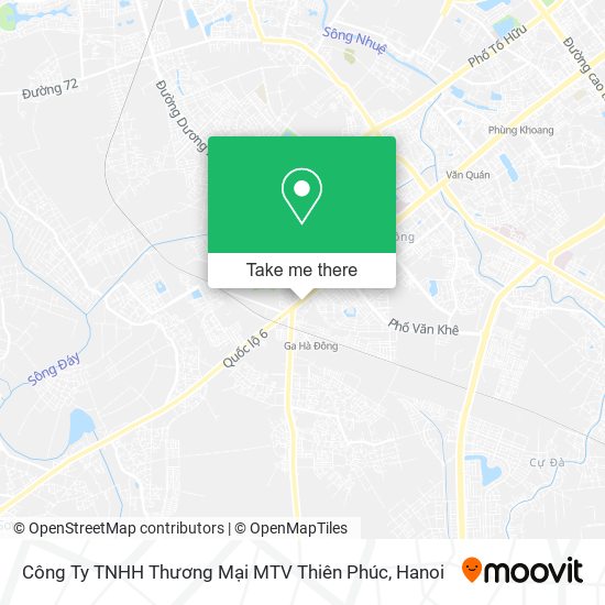 Công Ty TNHH Thương Mại MTV Thiên Phúc map