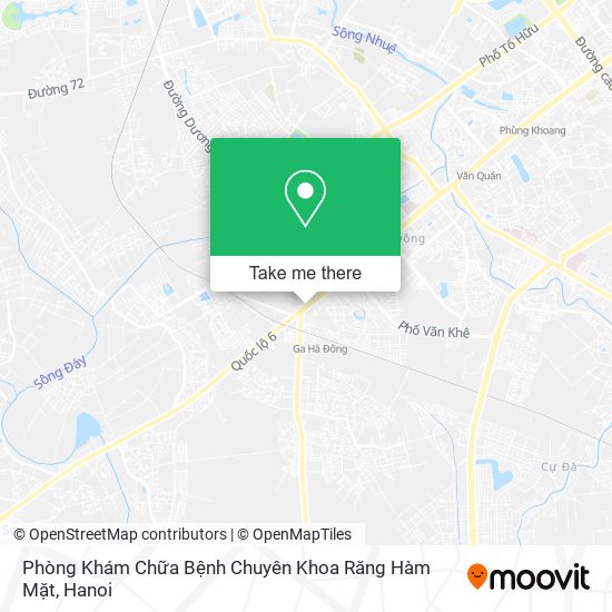 Phòng Khám Chữa Bệnh Chuyên Khoa Răng Hàm Mặt map