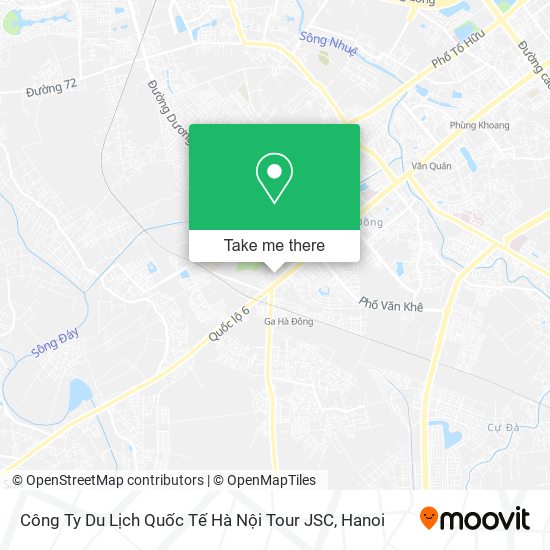 Công Ty Du Lịch Quốc Tế Hà Nội Tour JSC map