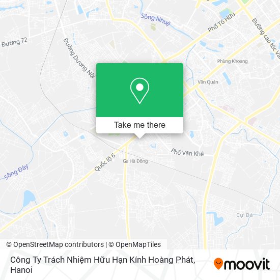 Công Ty Trách Nhiệm Hữu Hạn Kính Hoàng Phát map