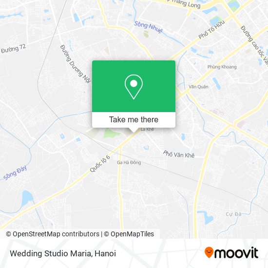 Wedding Studio Maria map