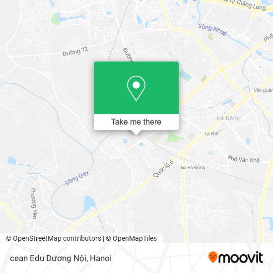 cean Edu Dương Nội map