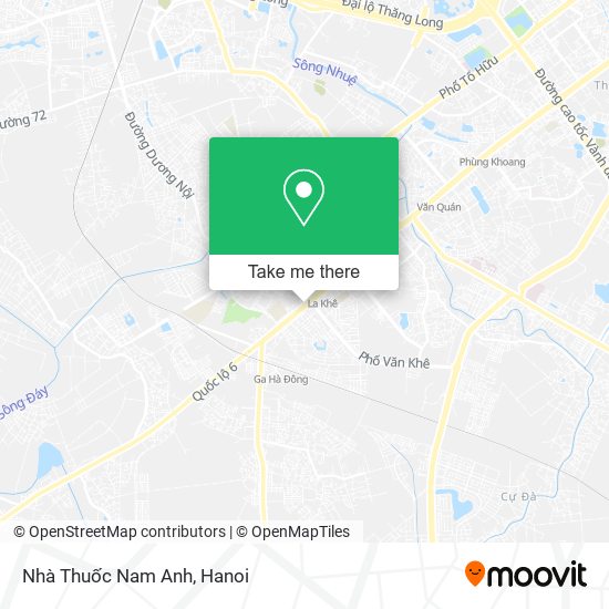 Nhà Thuốc Nam Anh map
