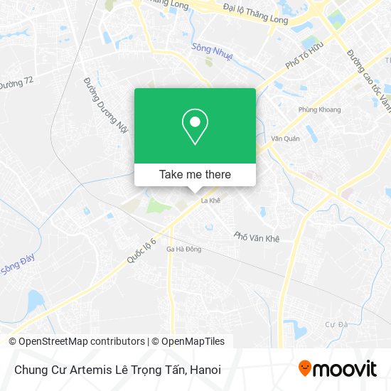 Chung Cư Artemis Lê Trọng Tấn map