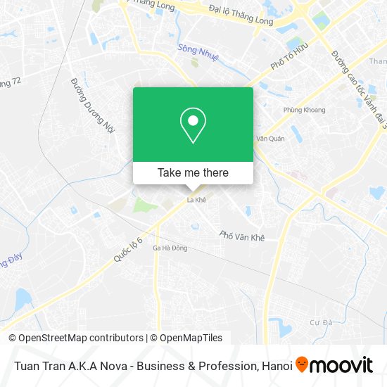 Tuan Tran A.K.A Nova - Business & Profession map