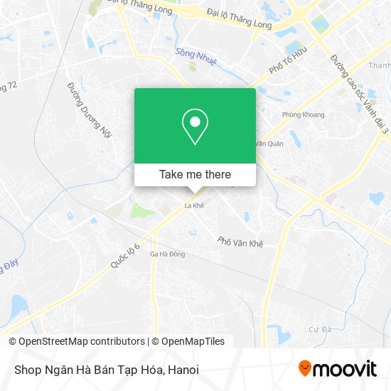 Shop Ngân Hà Bán Tạp Hóa map