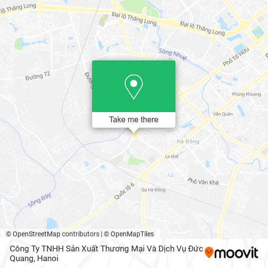 Công Ty TNHH Sản Xuất Thương Mại Và Dịch Vụ Đức Quang map