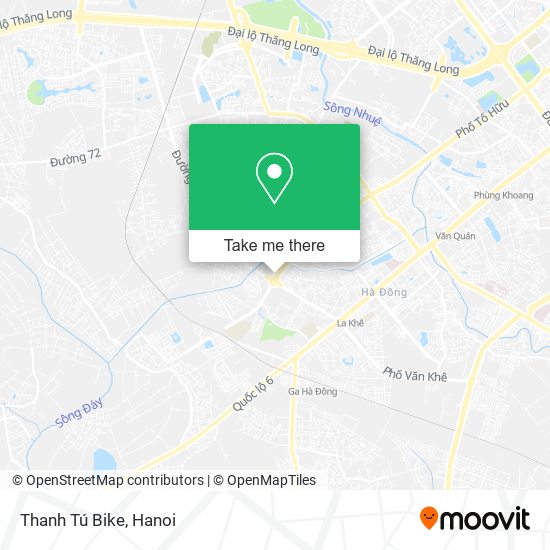 Thanh Tú Bike map