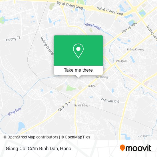 Giang Còi Cơm Bình Dân map