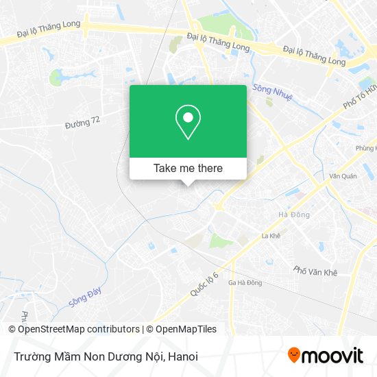 Trường Mầm Non Dương Nội map